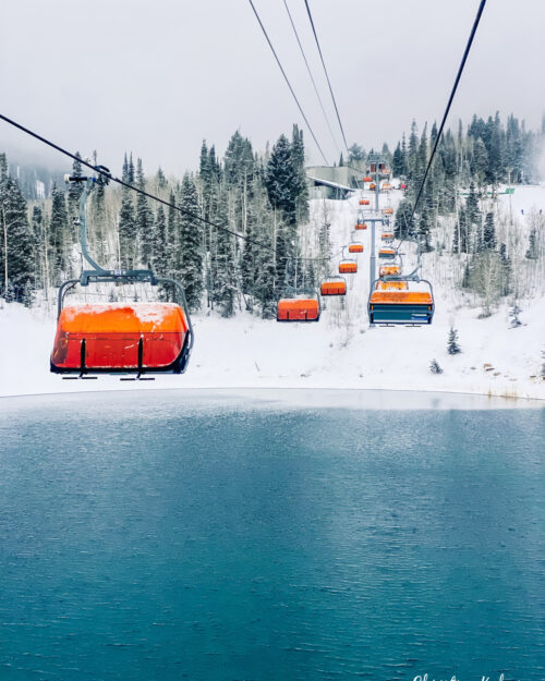 Orange bubble express.