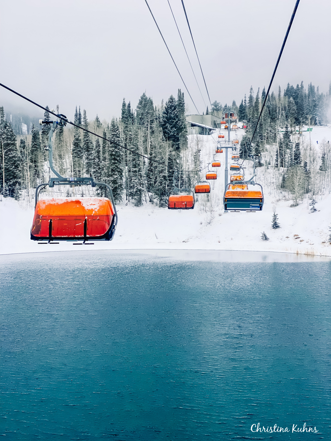 Orange bubble express.