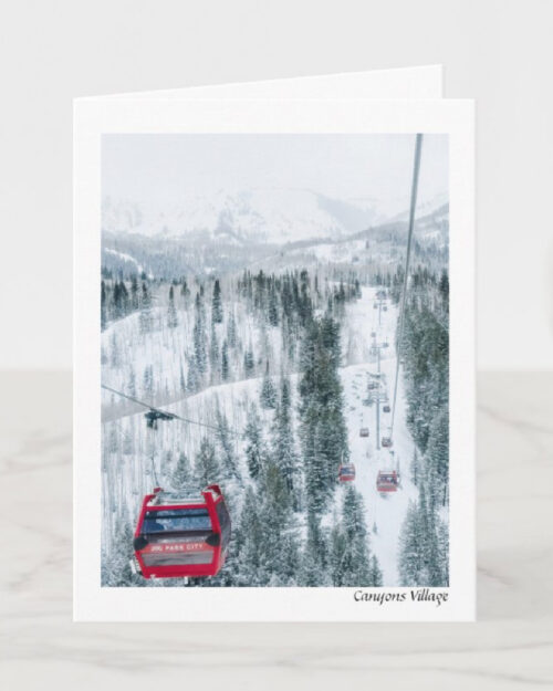 RPG over Canyon, park city , mountains, ski, town