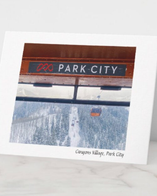 Park City, Gondola, ski town, snow, mountains